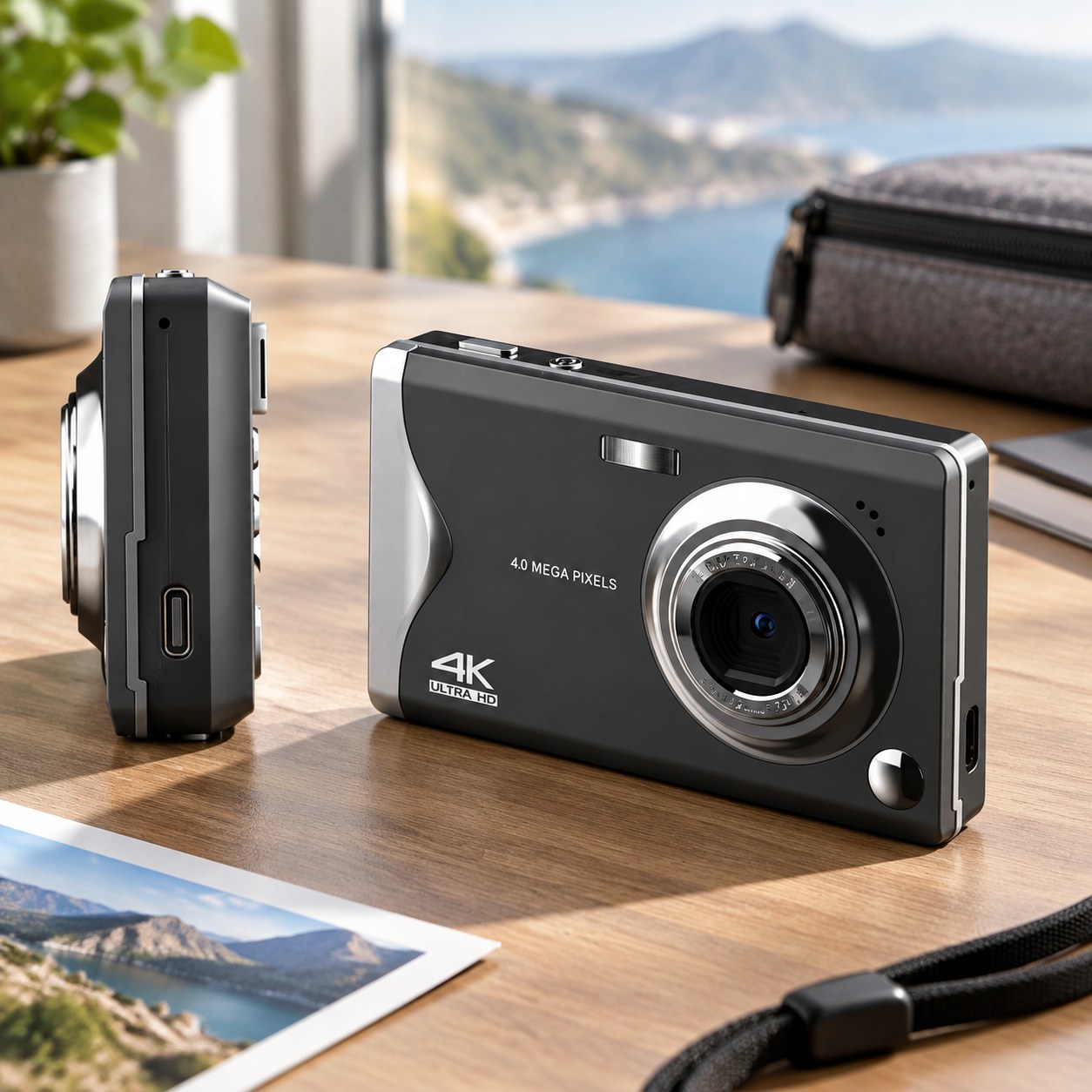 4K HD 3.0 inch IPS Screen Auto Focus HD Digital Camera — Photography