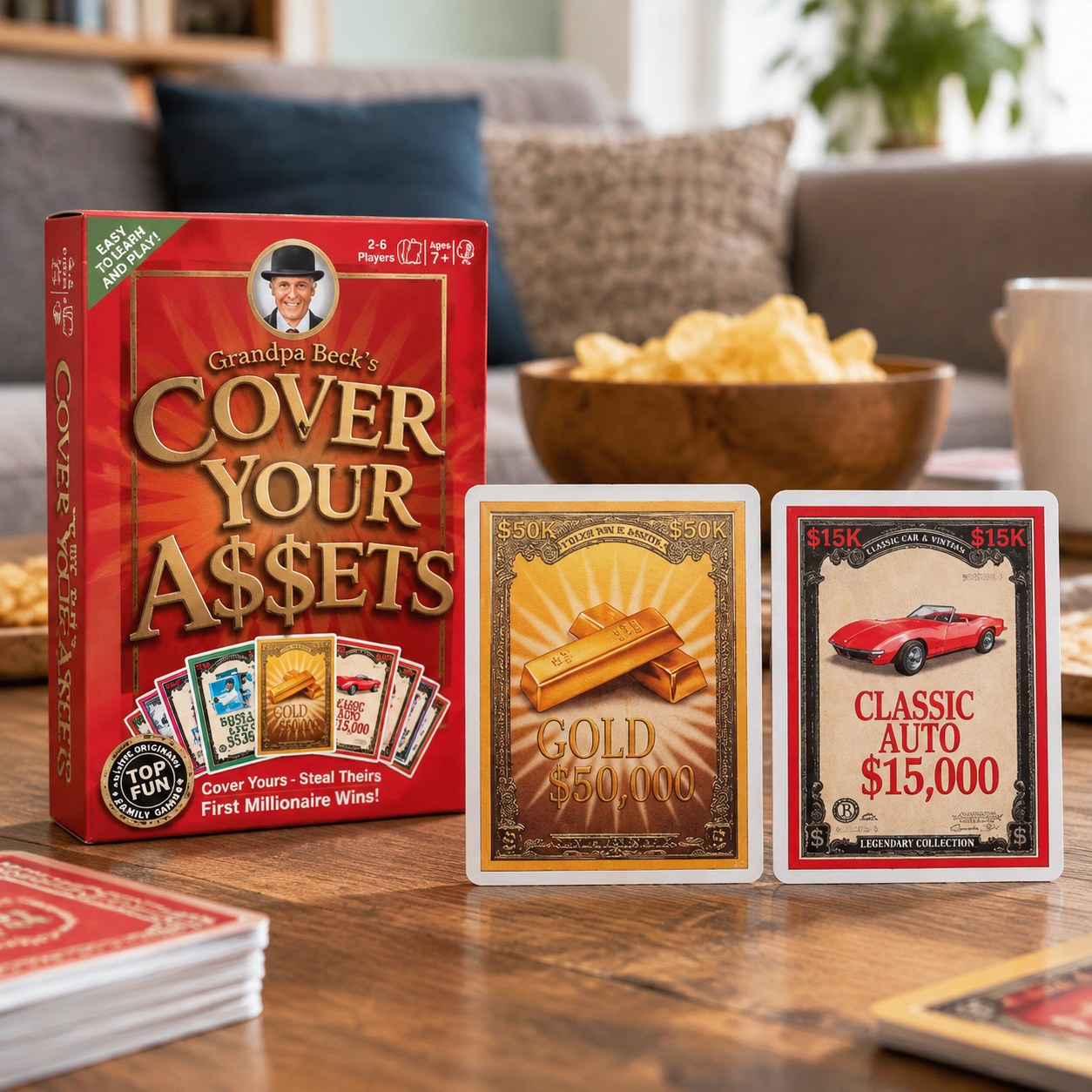 Cover Your Assets Card Game Party Cards — Board games and puzzles