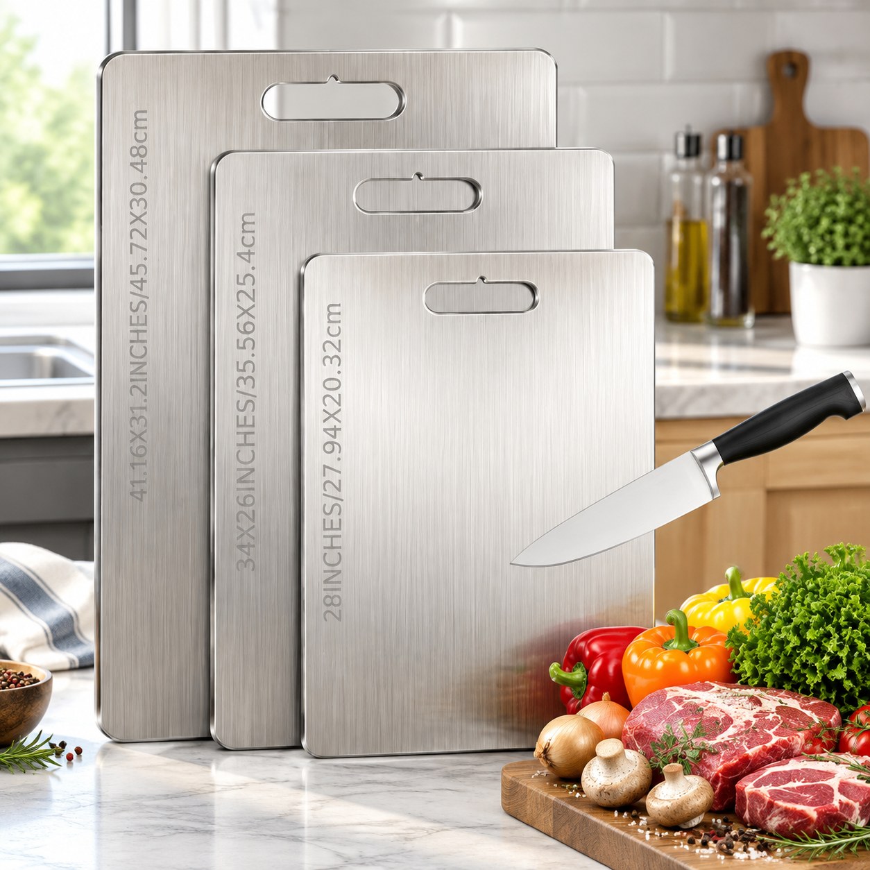 Cutting Board, 34x23 cm, 1 pc. — Kitchen and tableware