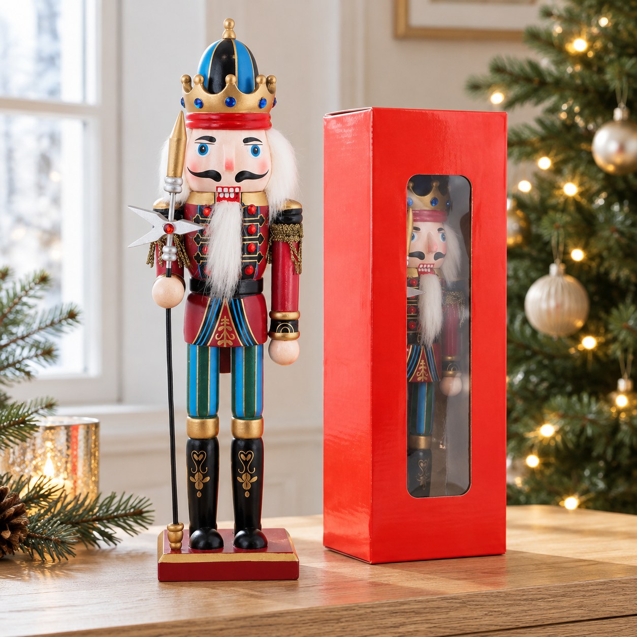Nutcracker Figurine, 30 cm — Christmas