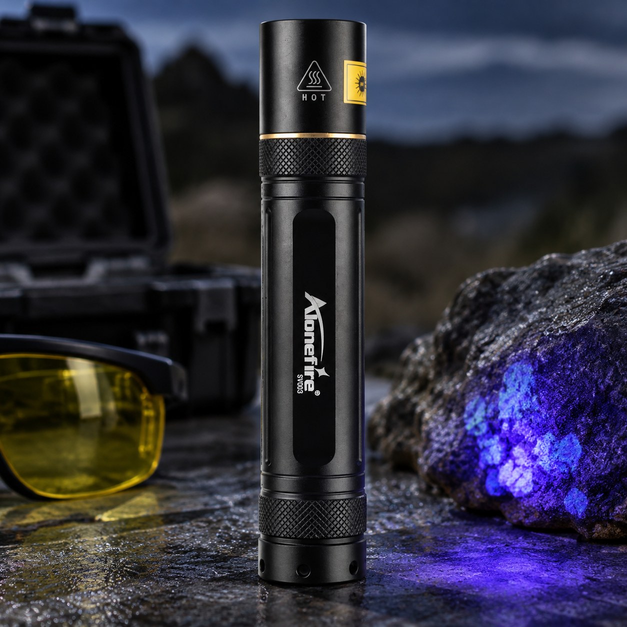 10W 365nm LED Flashlight — Lighting and electrical