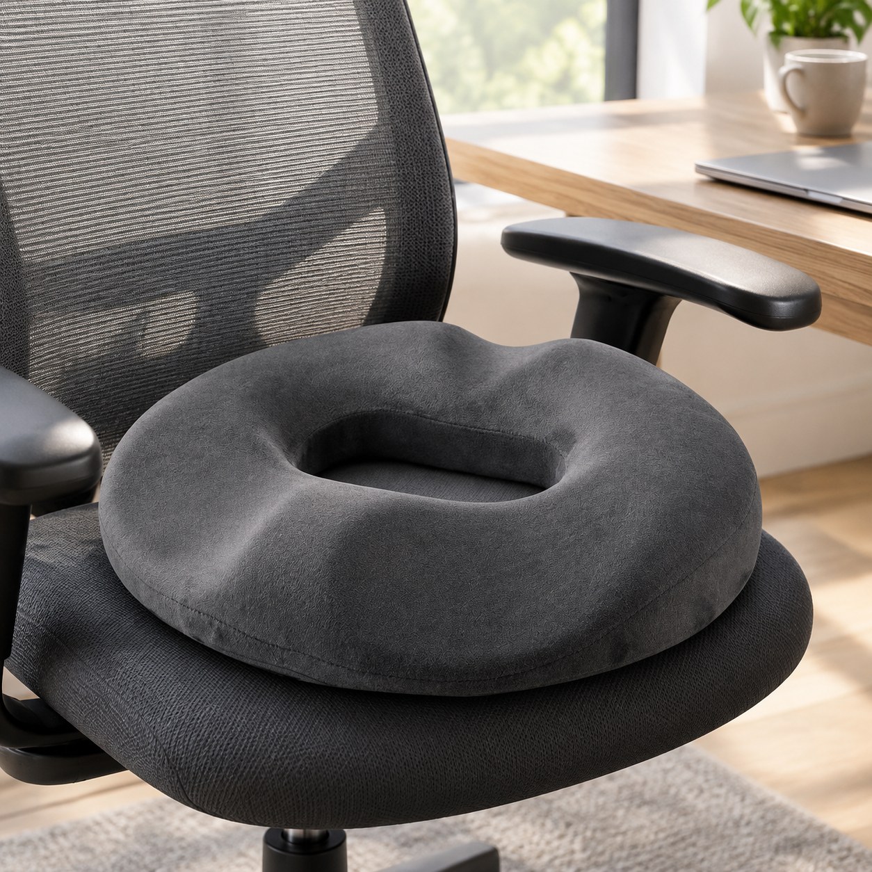 Donut Orthopedic Seat Cushion – Memory Foam — Home textiles