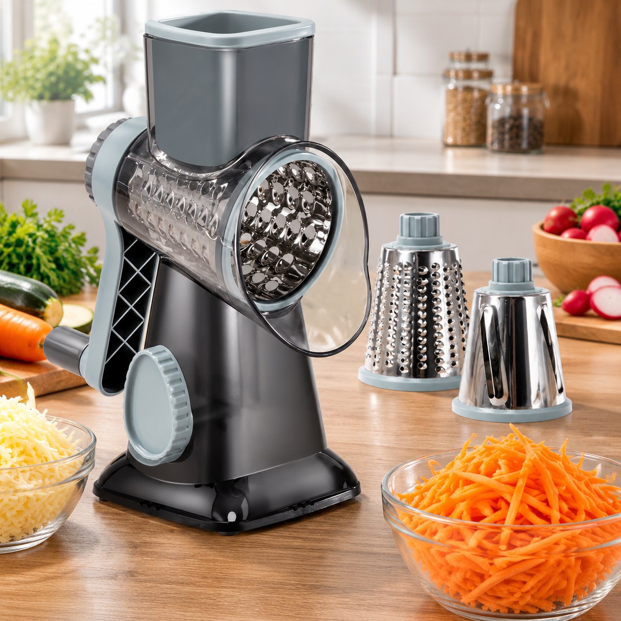 Cheese and Vegetable Grater Set — Kitchen and tableware