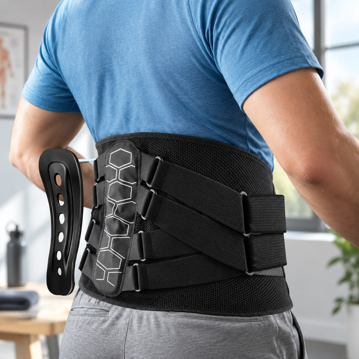 Ergonomic Deal Lower Back Support Belt — Sports equipment