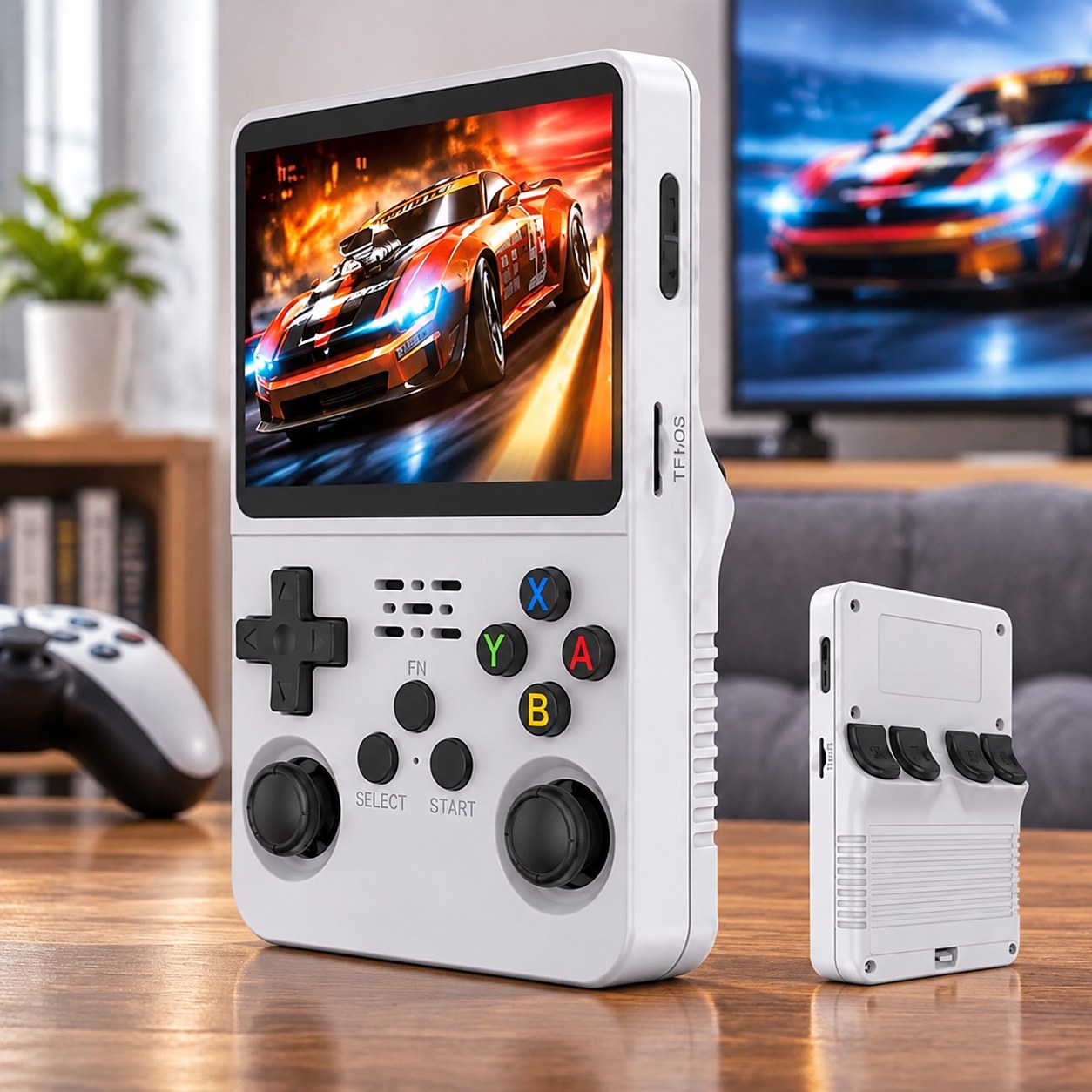 R36s Portable Game Console 3.5-inch IPS Screen Retro Gaming