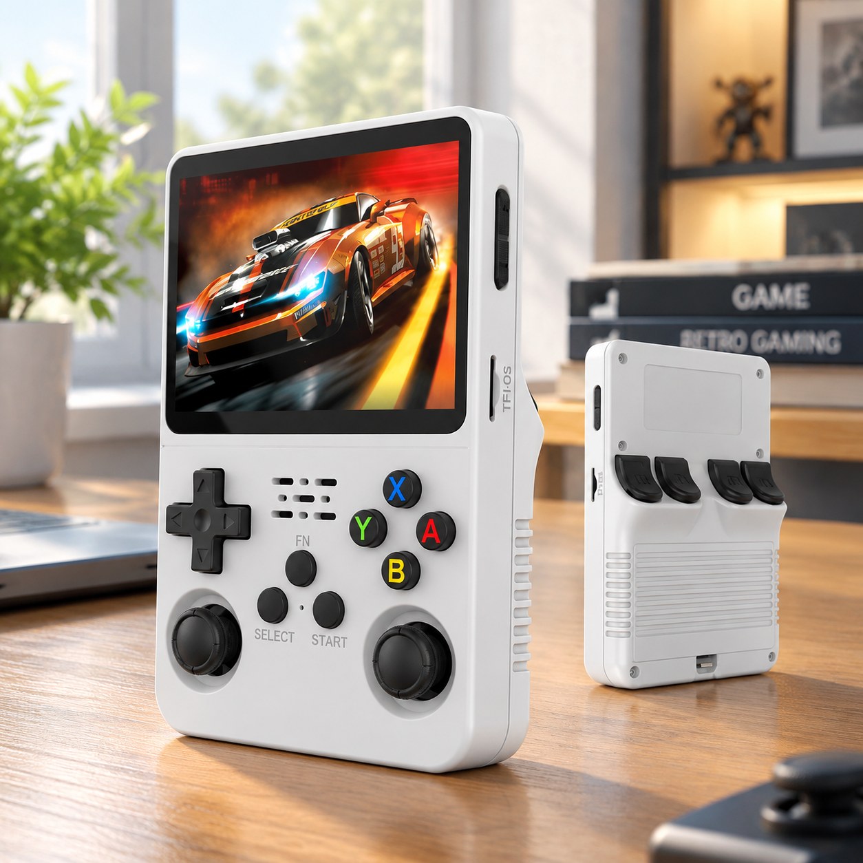 R36s nešiojamas žaidimų konsolė Atvirojo kodo Linux sistemos 3,5 colio — Gaming