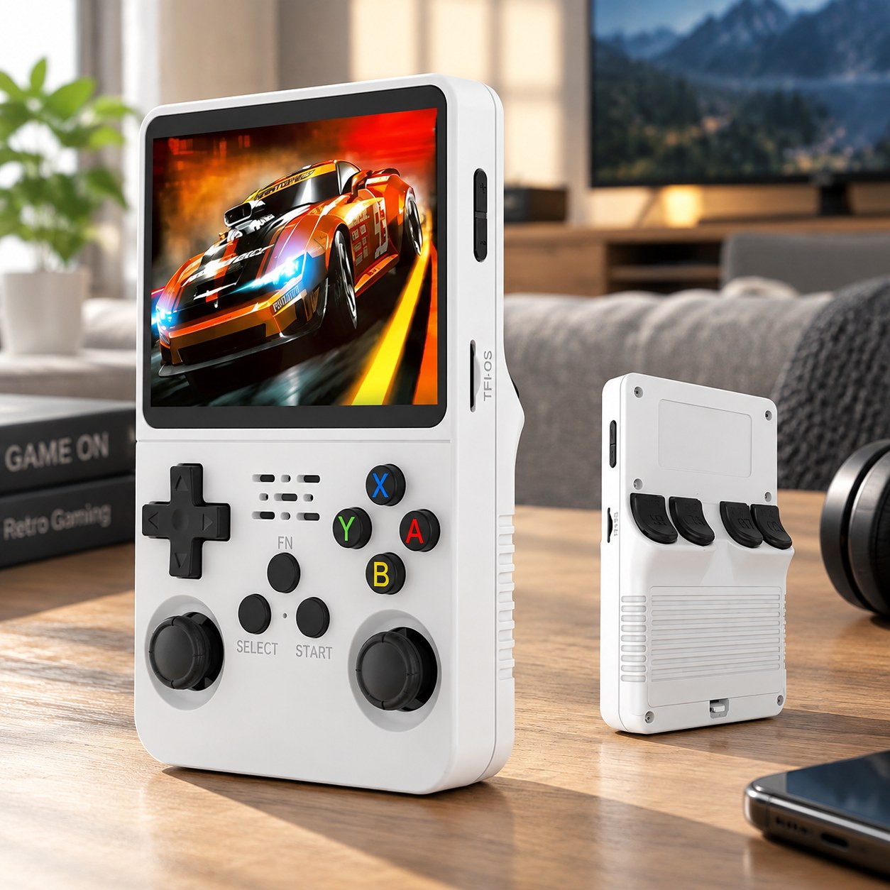 R36S Handheld Game Console 3.5 Inch IPS Screen 20000 Classic Re — Gaming