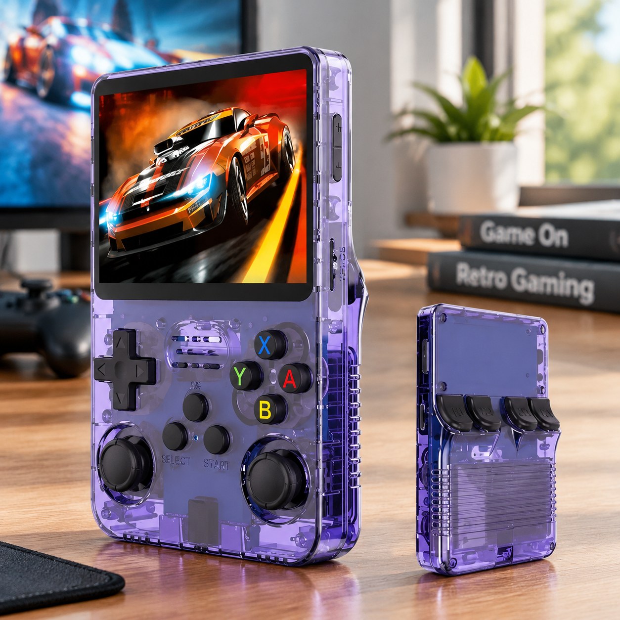 R36S Handheld Game Console 3.5 inch IPS Screen 20000 Classic Re — Gaming