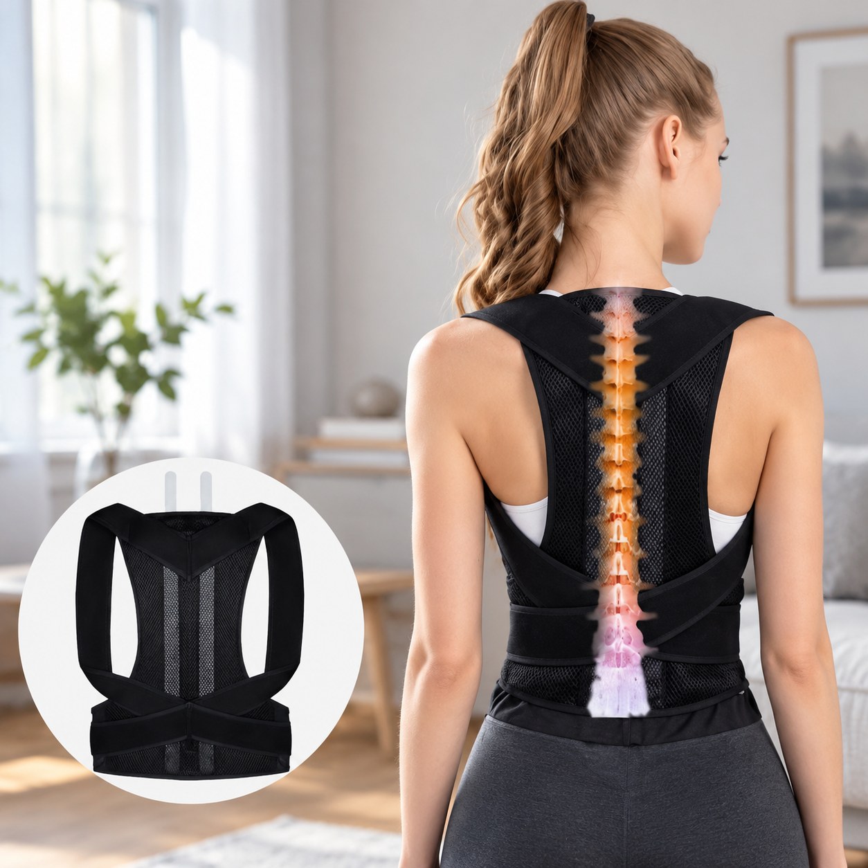 Adjustable Tawwei Posture Corrector — Sports equipment