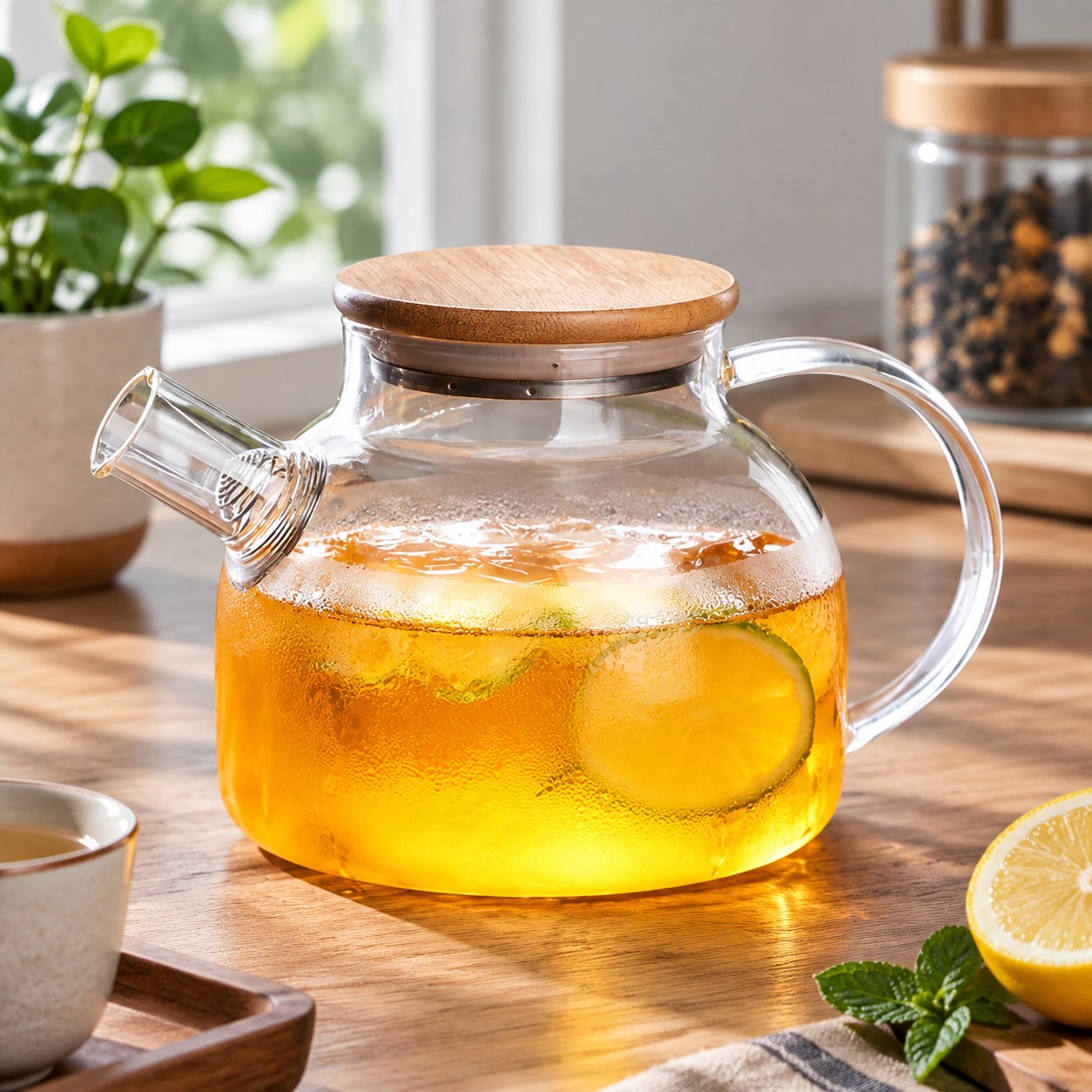 Japanese-Style Glass Pitcher — Kitchen and tableware