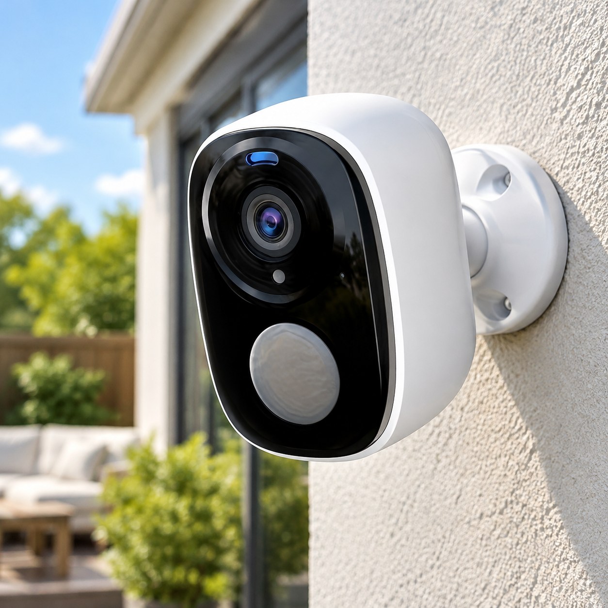 2K Resolution Battery-Powered Outdoor Security Camera — Home security