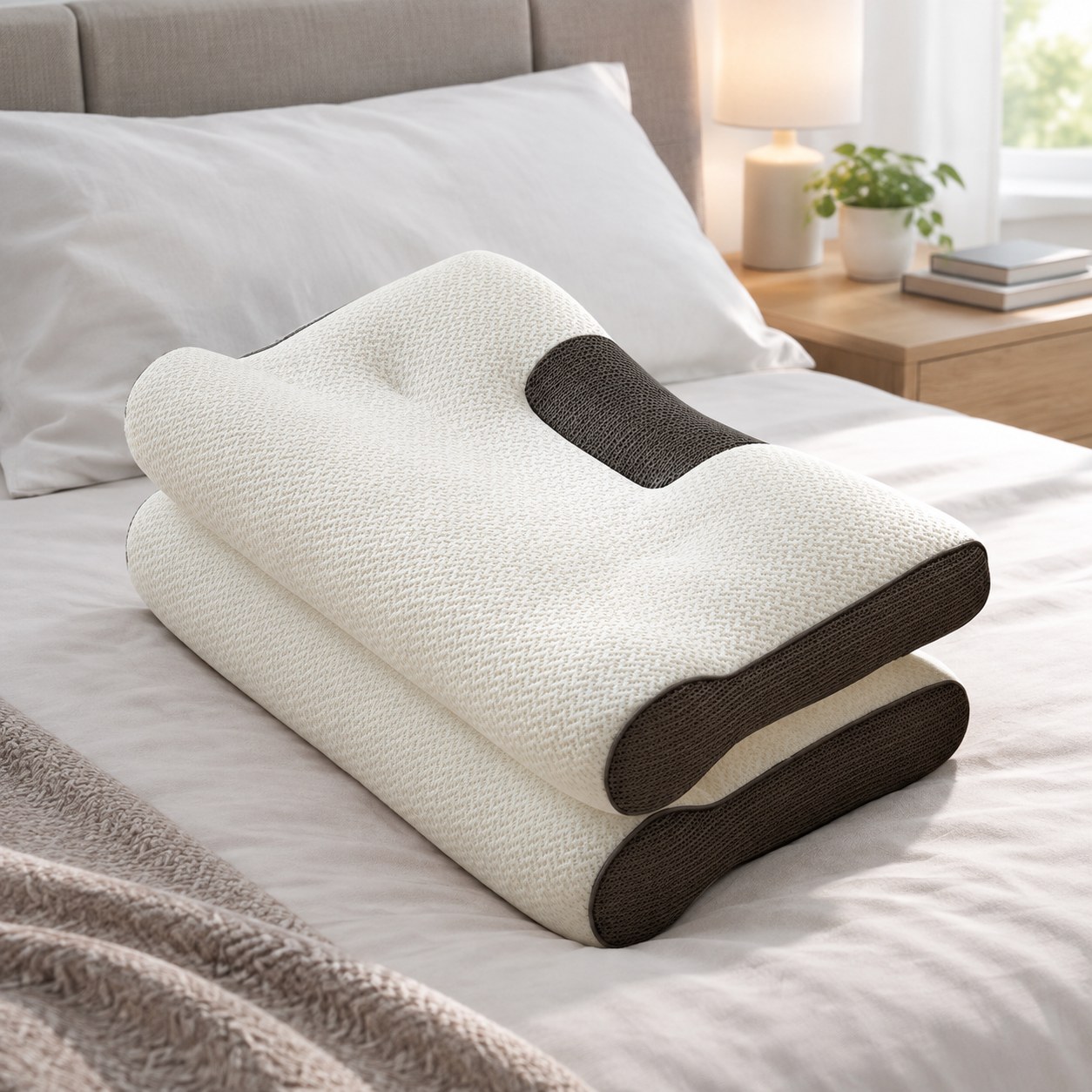 Ergonomic 4D Neck Support Pillow — Home textiles