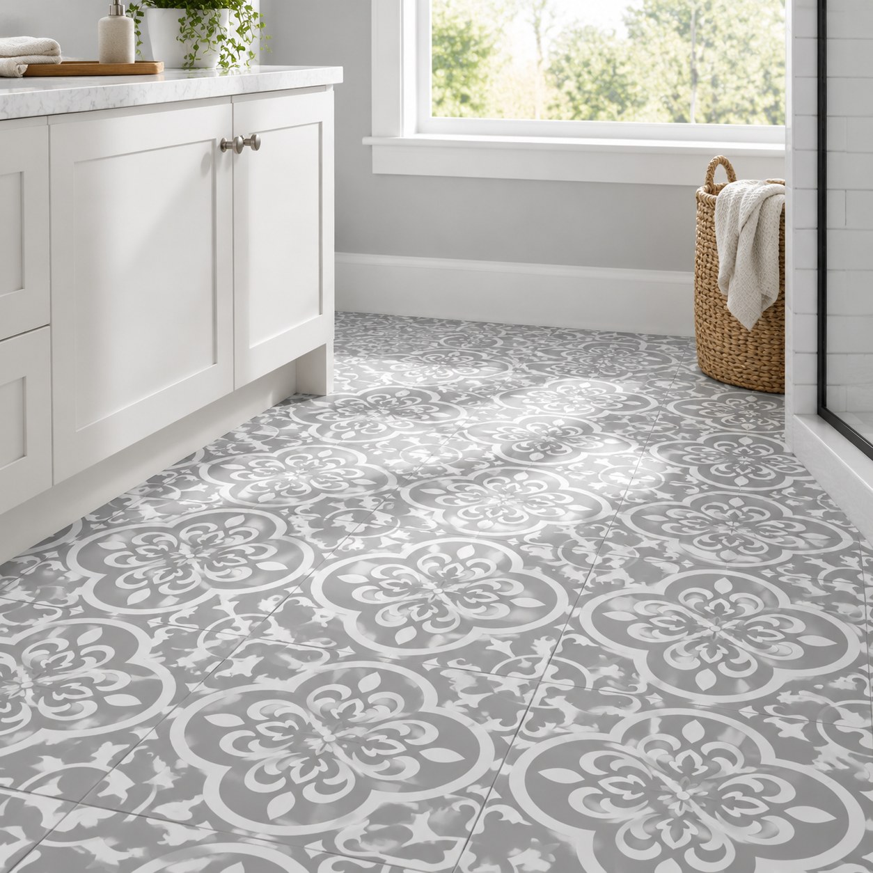 Self-adhesive vinyl floor film — Home decor