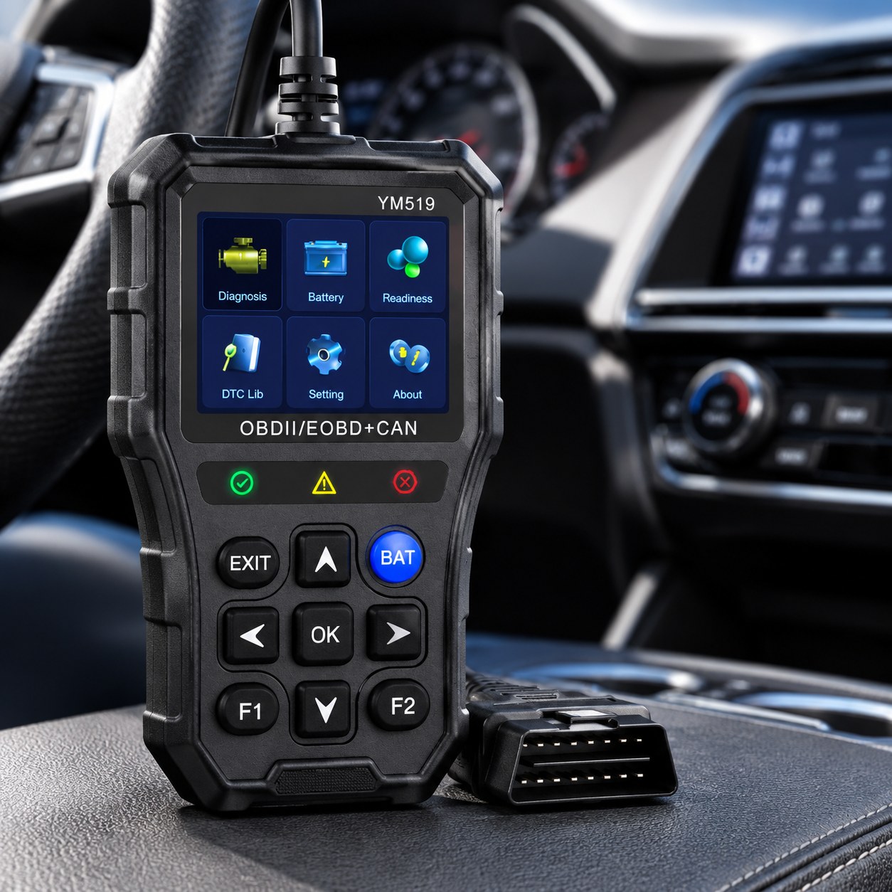 Professional OBD2 Scanner TKJ50, 1 pc. — Car accessories