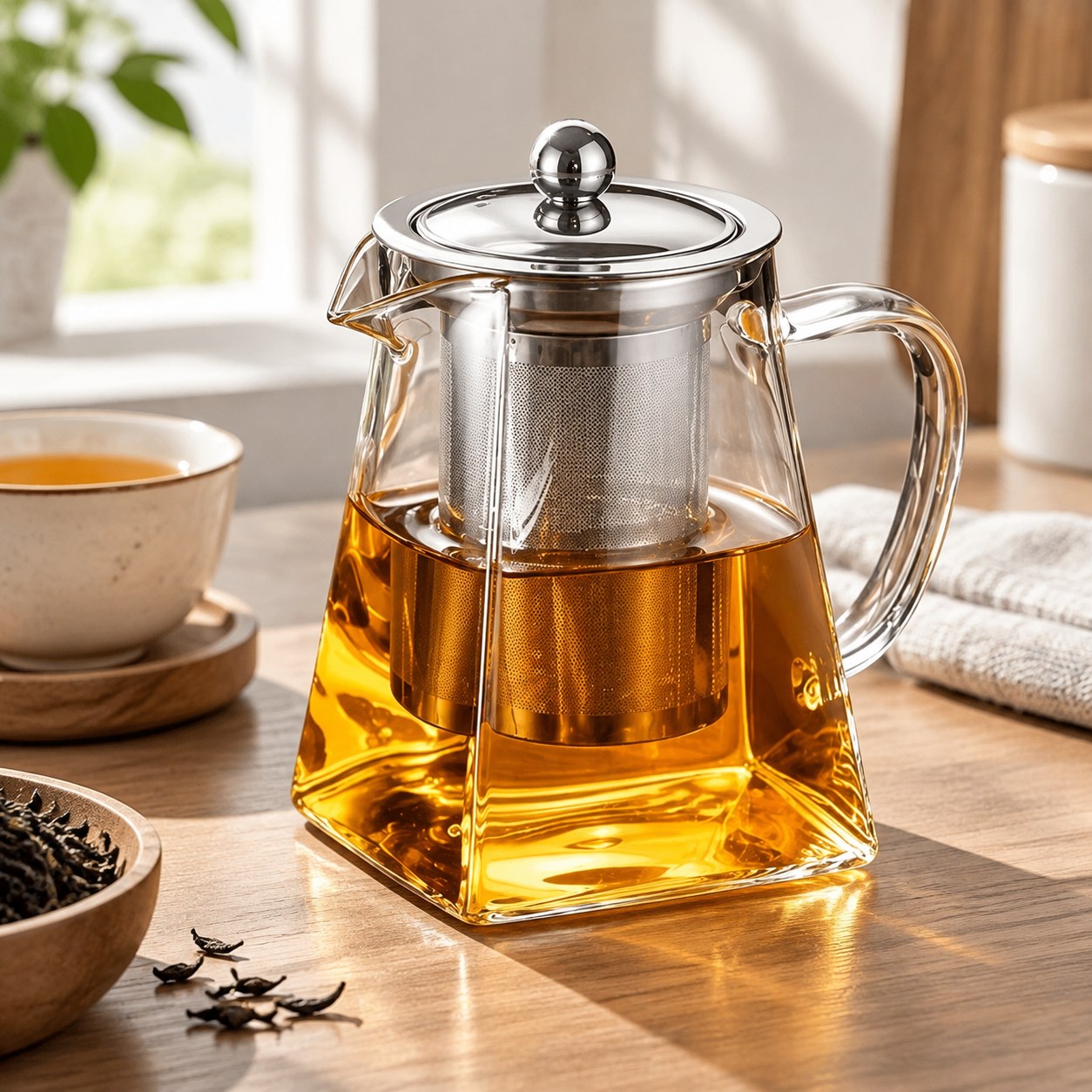 550 ml Glass Teapot — Kitchen and tableware