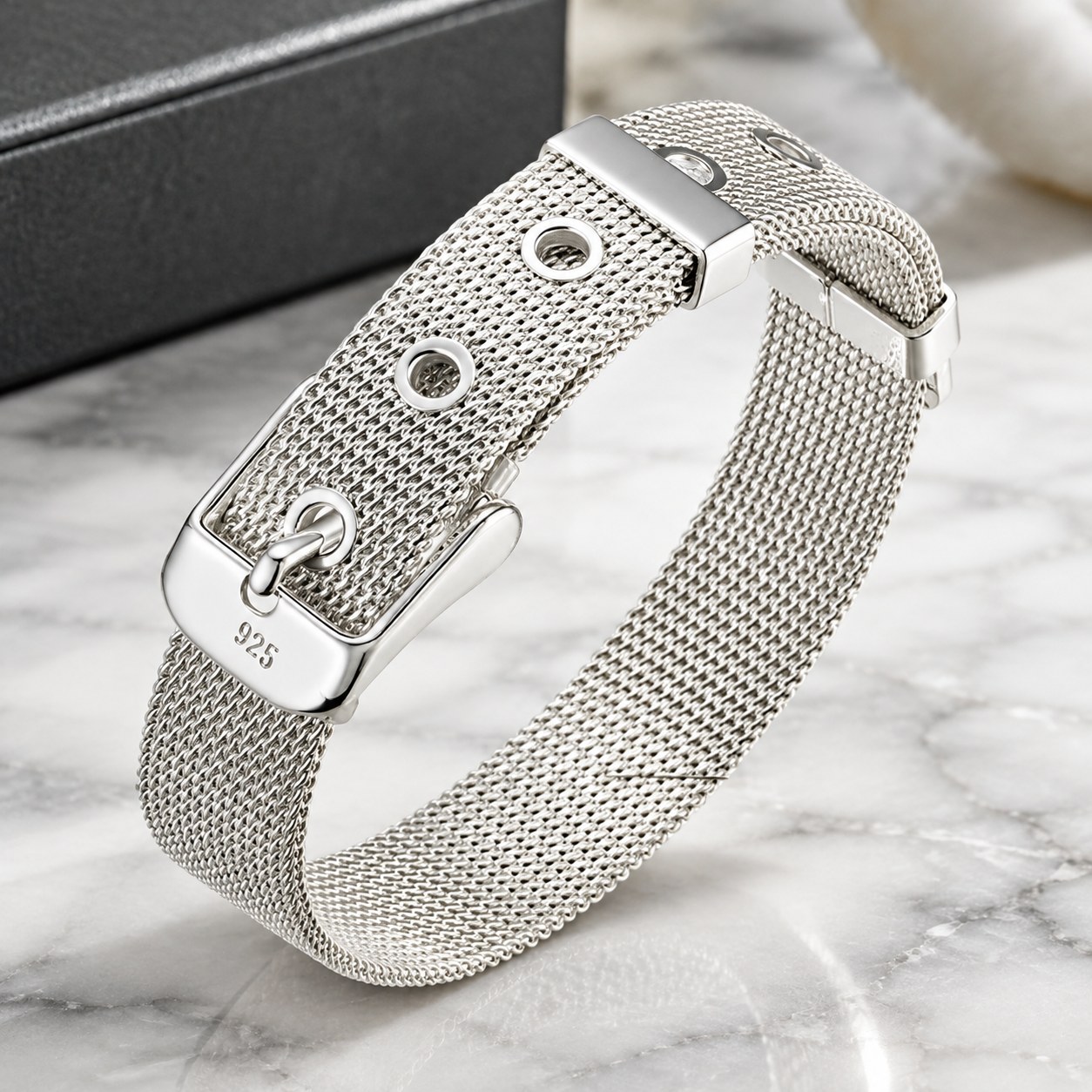 Silver Bracelet 200 x 14 mm — Men's accessories