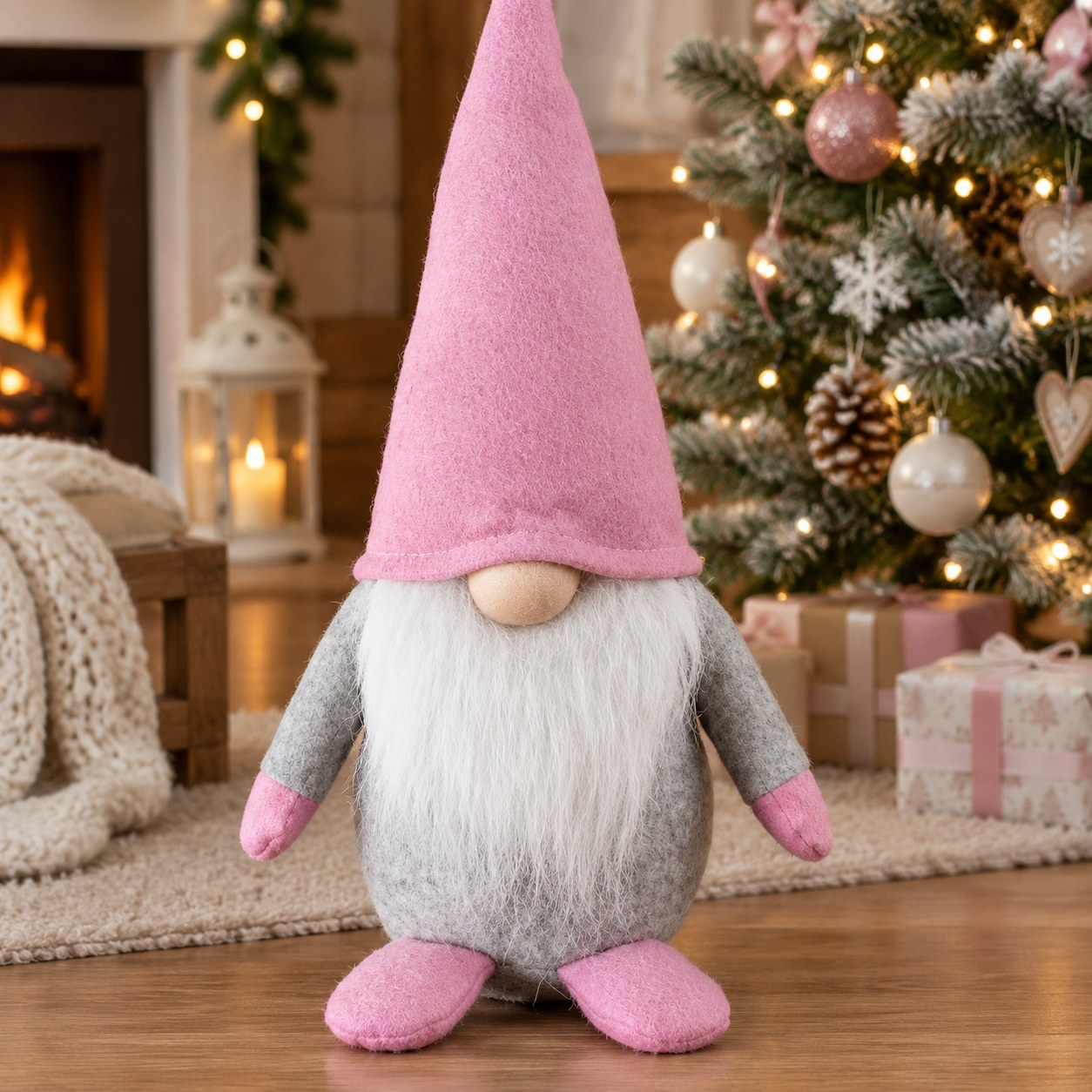Jumi Christmas Gnome 70 cm Pink