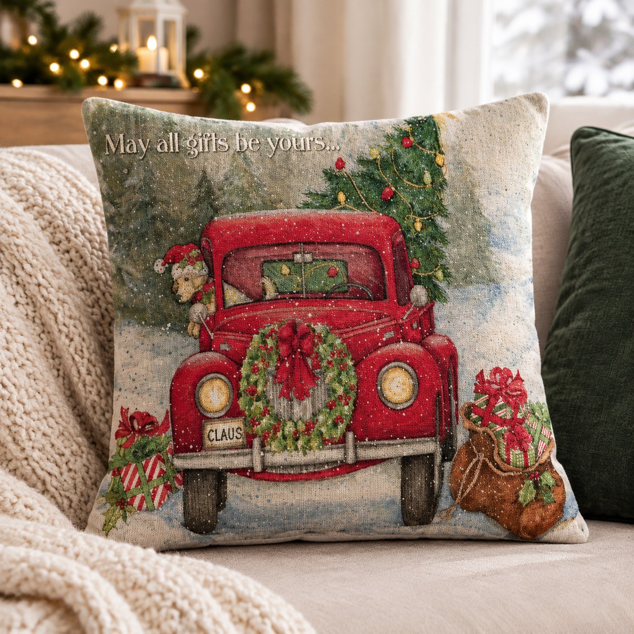 Jumi Pillowcase 45x45 cm — Christmas