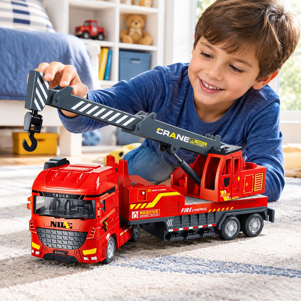 Toy Crane Truck for Boys — Toys for boys