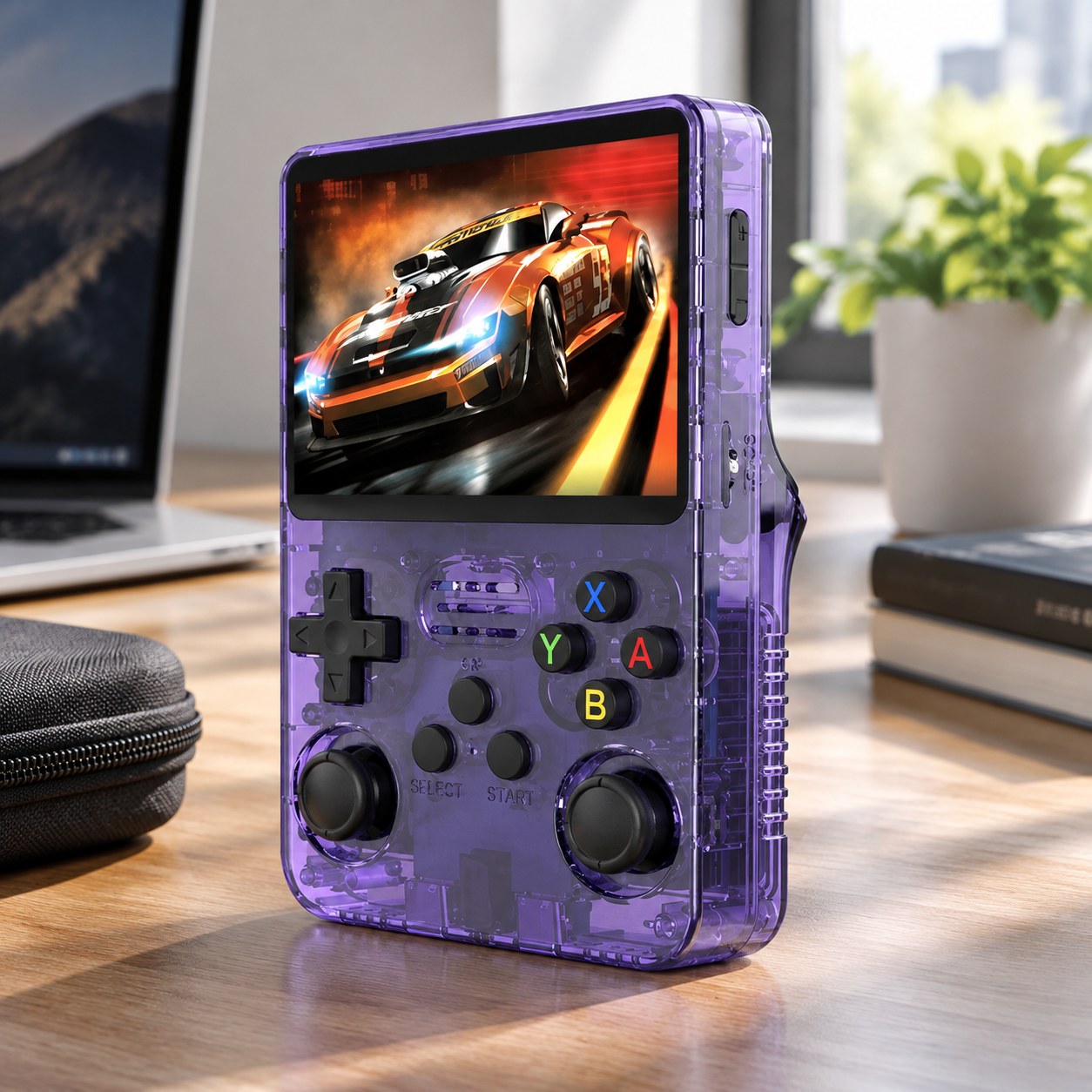 R36S — Portable Pocket Handheld Gaming Console with 3.5-inch