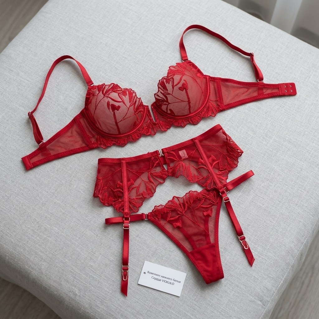 VIO626.D Heart Lingerie Set — Women's underwear