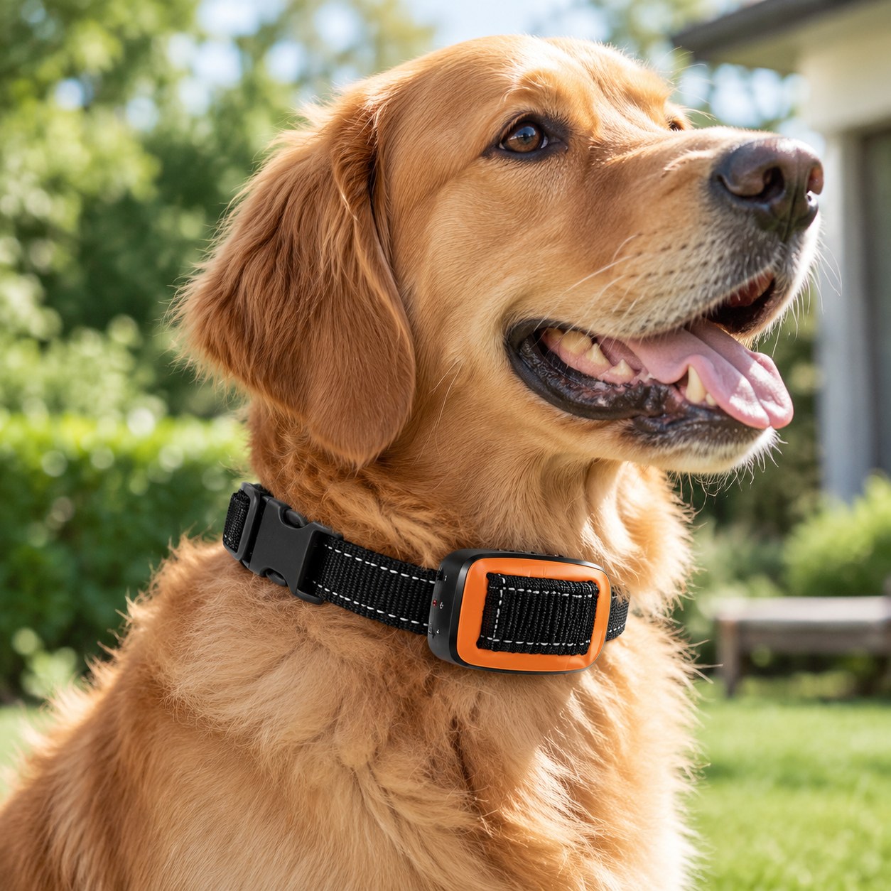 Harmony Hill's AT817 Anti-Bark Dog Collar, Black