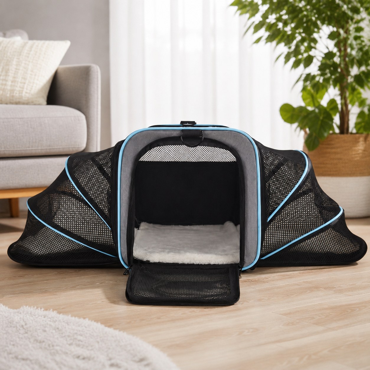 Dark Red Brand Pet Carrier — Dogs