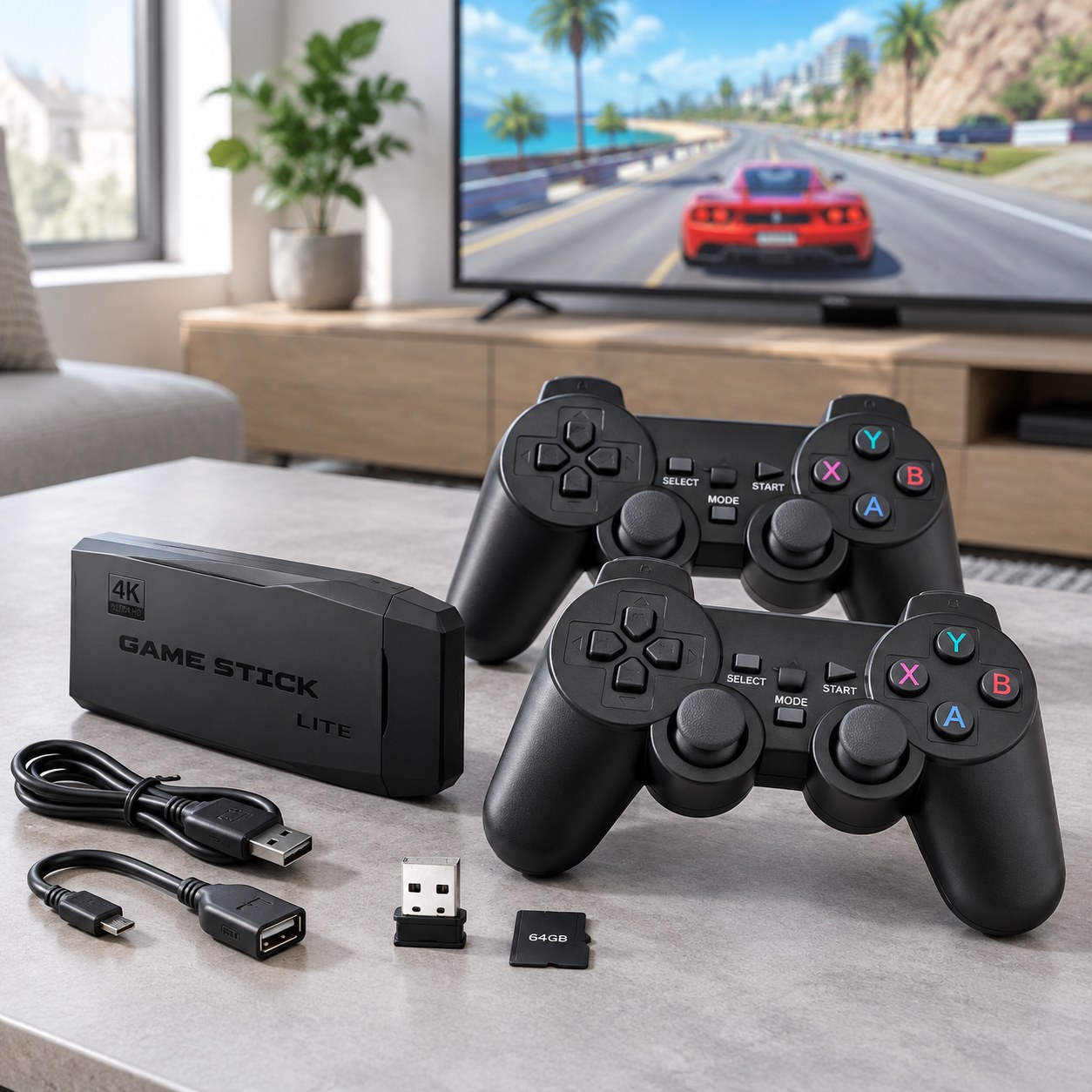 HappyJoe Y3 Lite 10000 Ga Wireless Classic TV Gaming Console