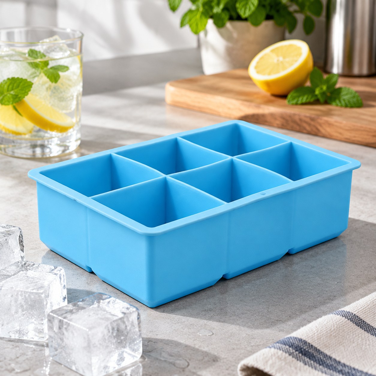 Large Ice Molds, 2 pcs