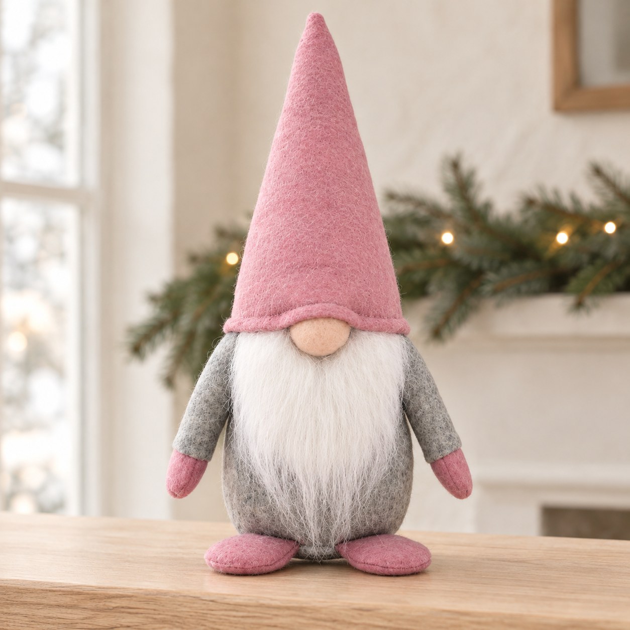 Jumi Christmas Gnome 33 cm, Pink