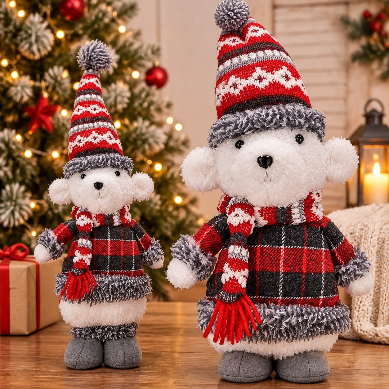Jumi Christmas Plush Bear