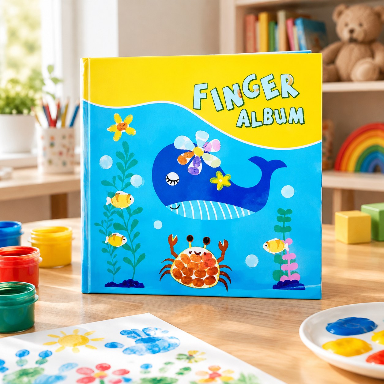 Finger Painting Set "Animals"