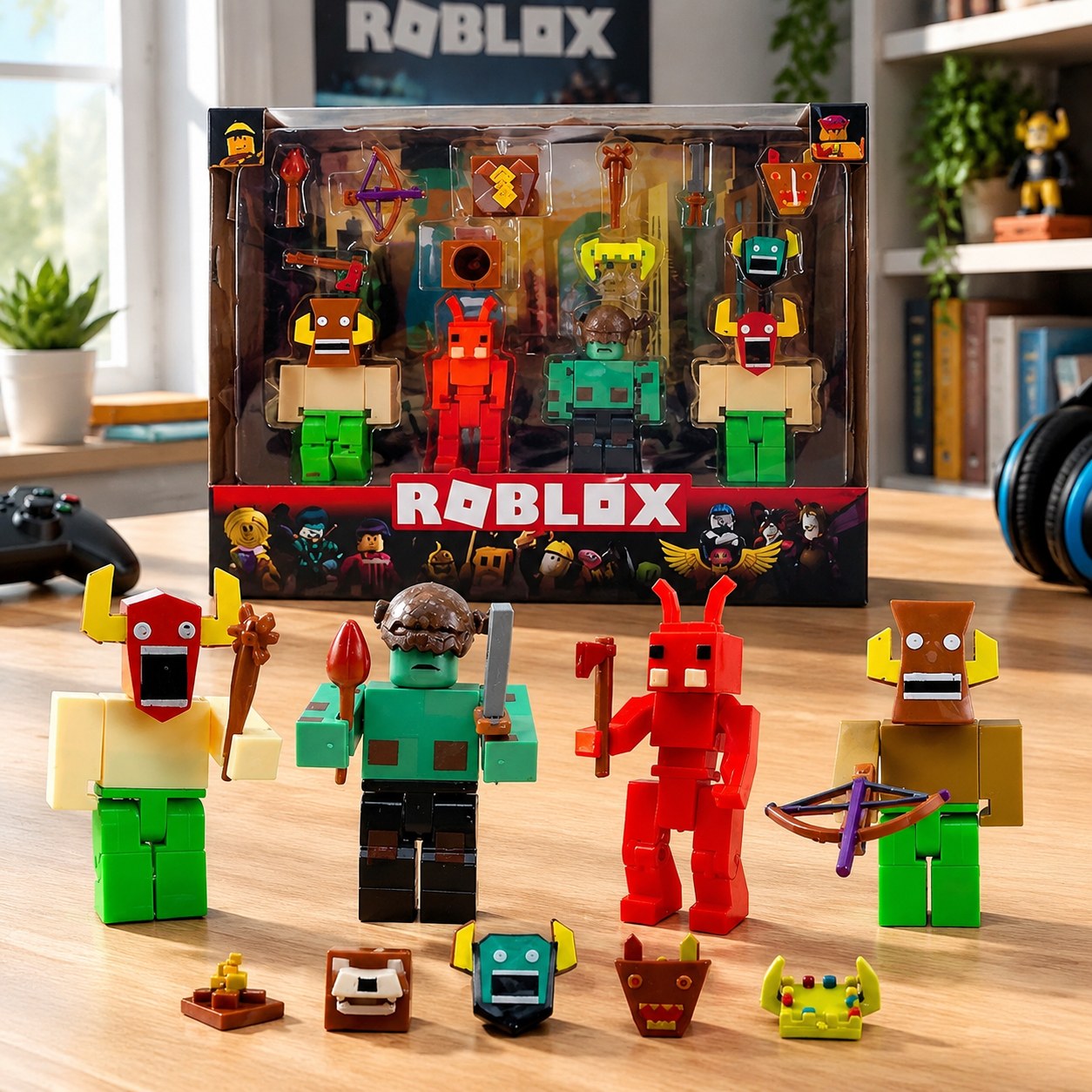 Roblox Wild Tribe Doll Action Figure Set — Toys for boys