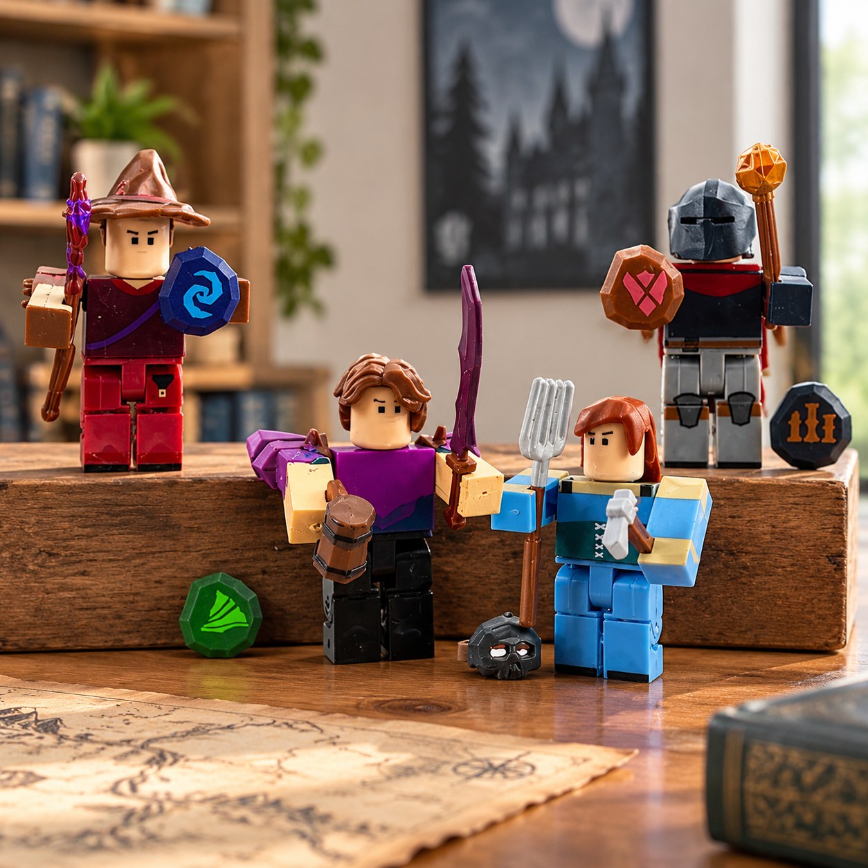 Roblox Dark Forest Action Figure Set — Toys for boys