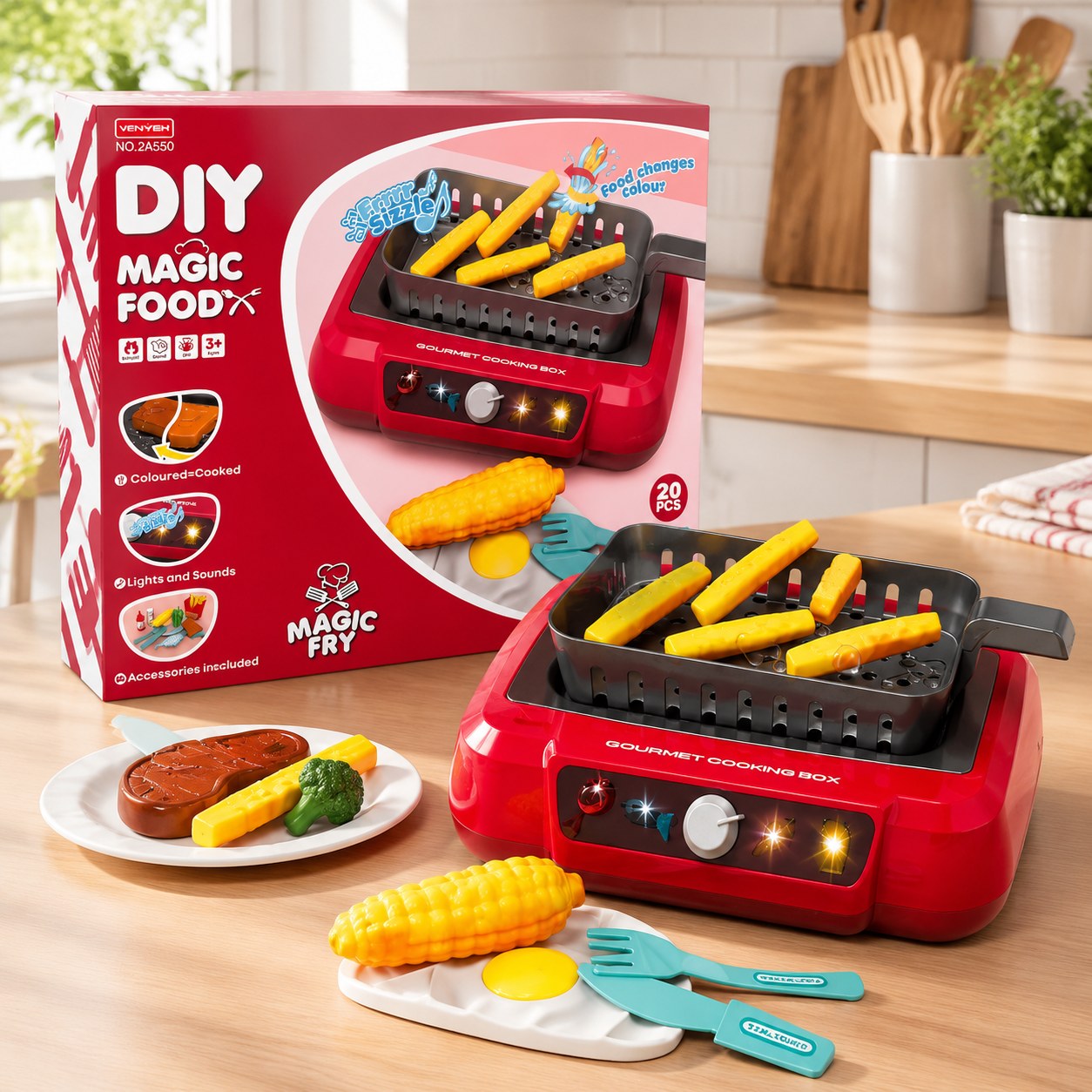 Vanyeh Diy Magic Food Kids' Deep Fryer — Toys for girls