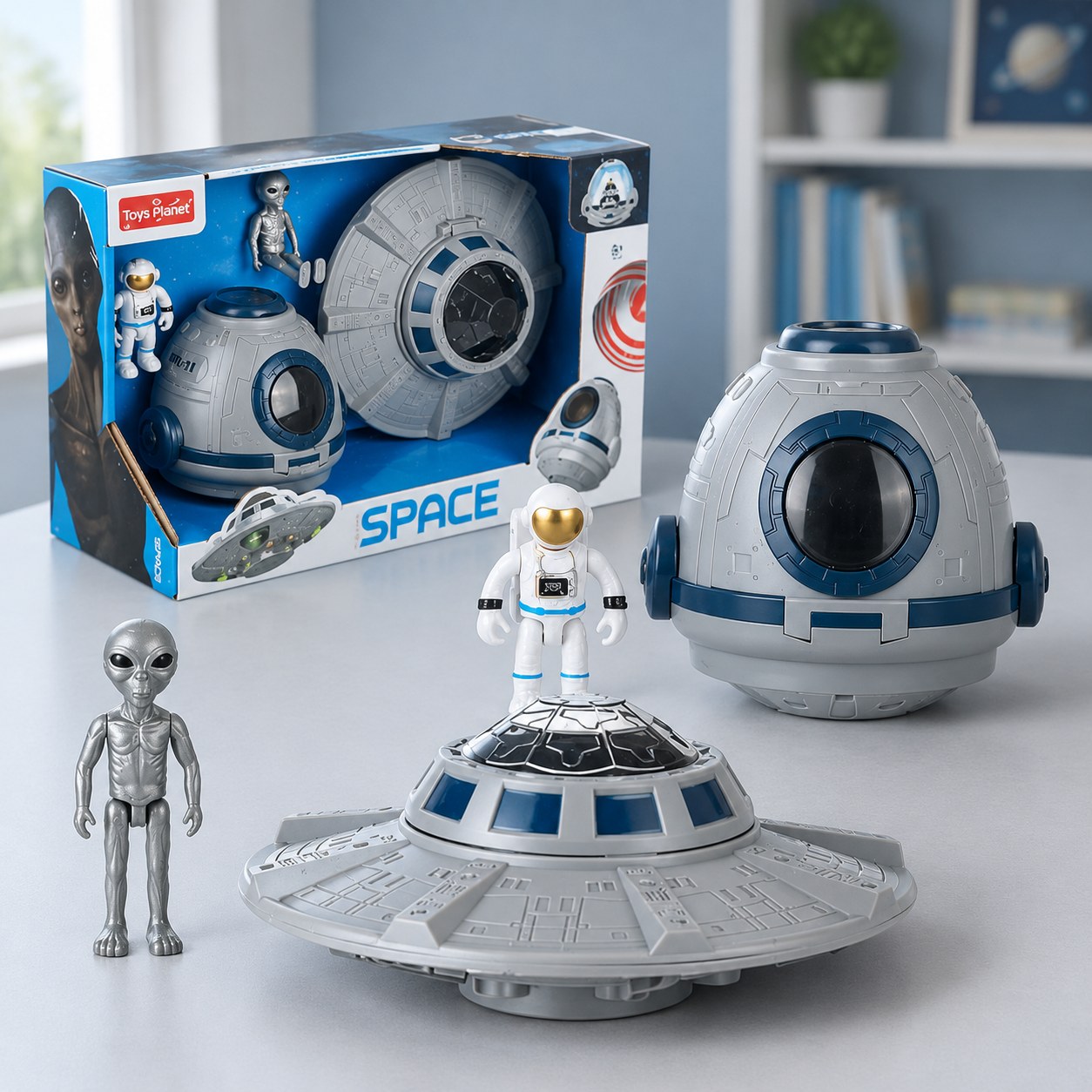 Vanyeh Space UFO Play Set — Toys for boys