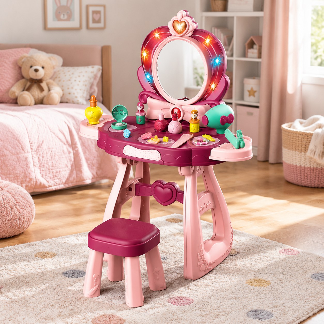 Bowa Beautician Kids Vanity with Stool — Toys for girls