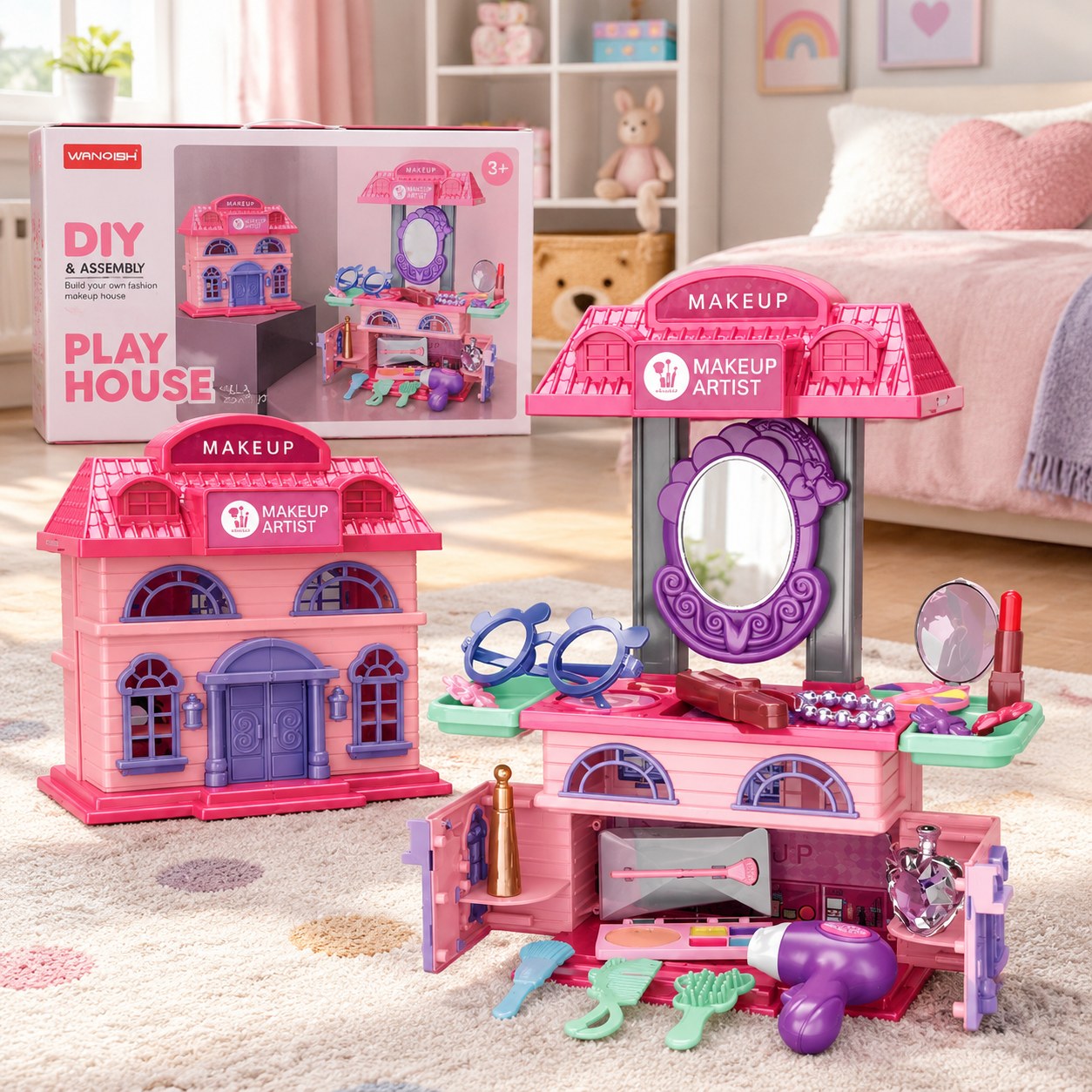 Vanyeh Make up Artist Dollhouse — Toys for girls