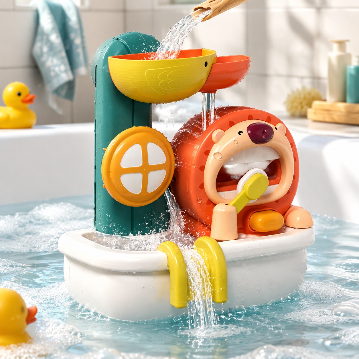 Beibe Good Bath Toy Lion — Baby care