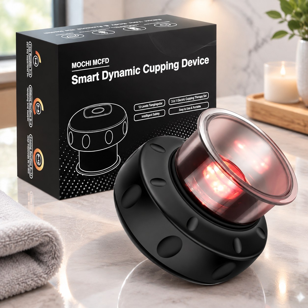 Mochi MCFD 3-in-1 Vacuum Massage Device — Beauty appliances