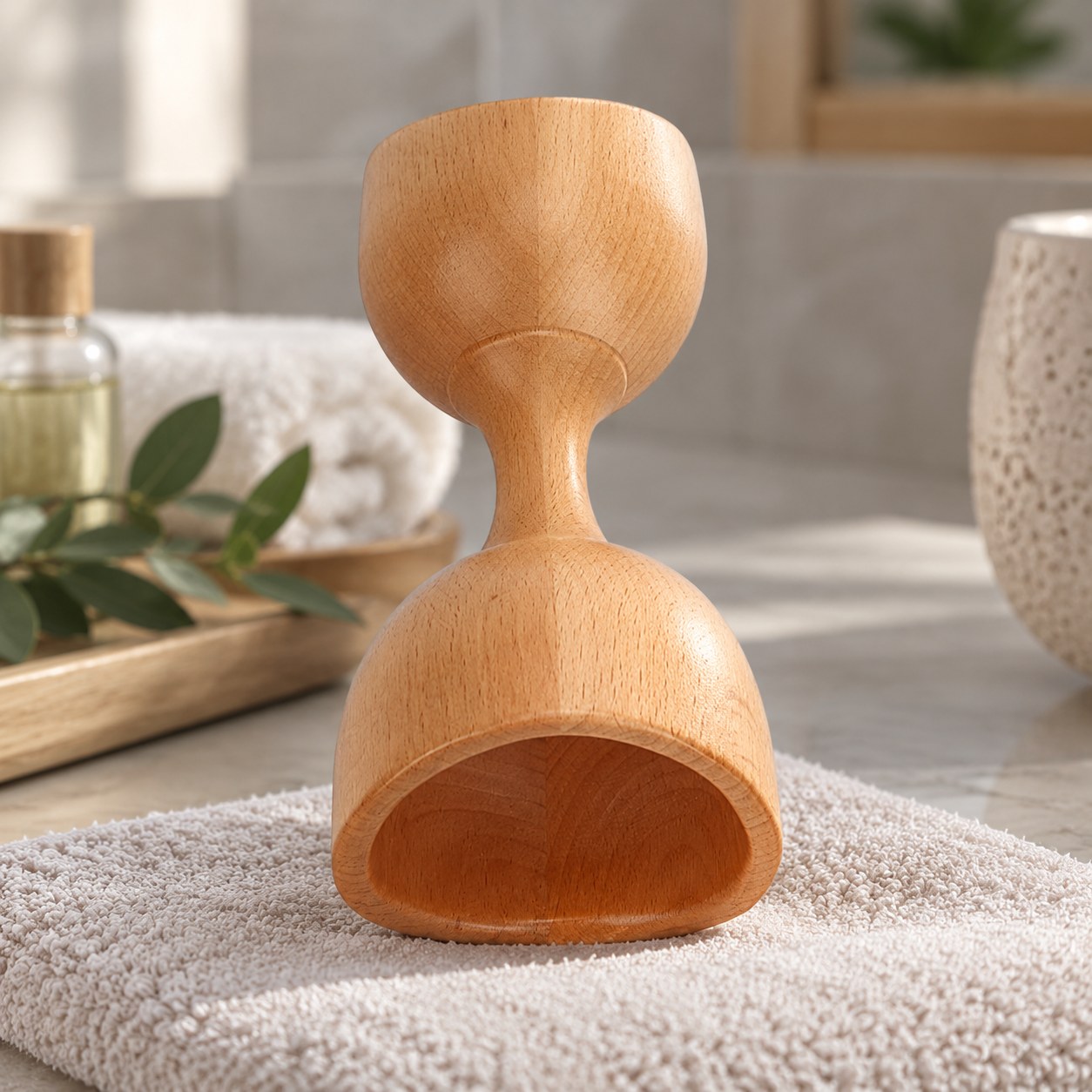 Wooden Body Massager for Cellulite