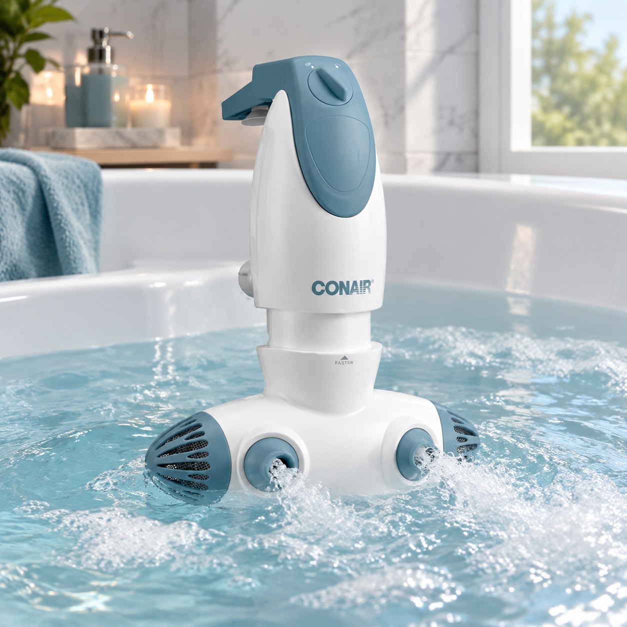 Conair Bath Massager with Soothing Bubbles — Beauty appliances