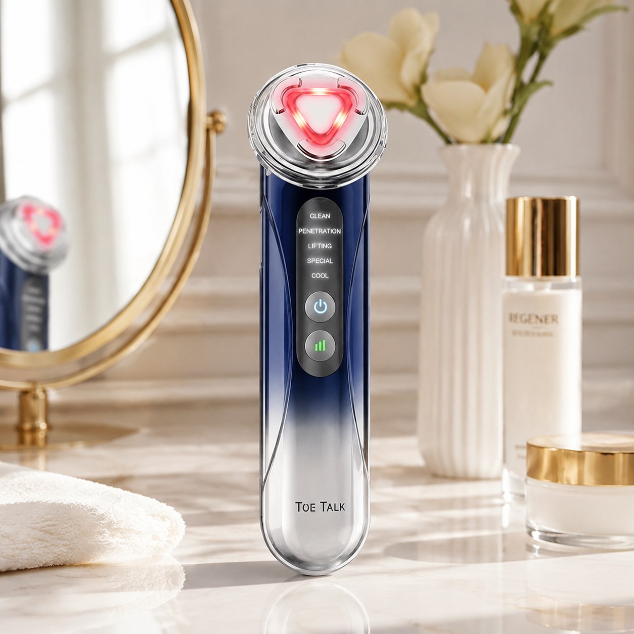 Teo Talk Facial Skin Care and Rejuvenation Massager — Beauty appliances