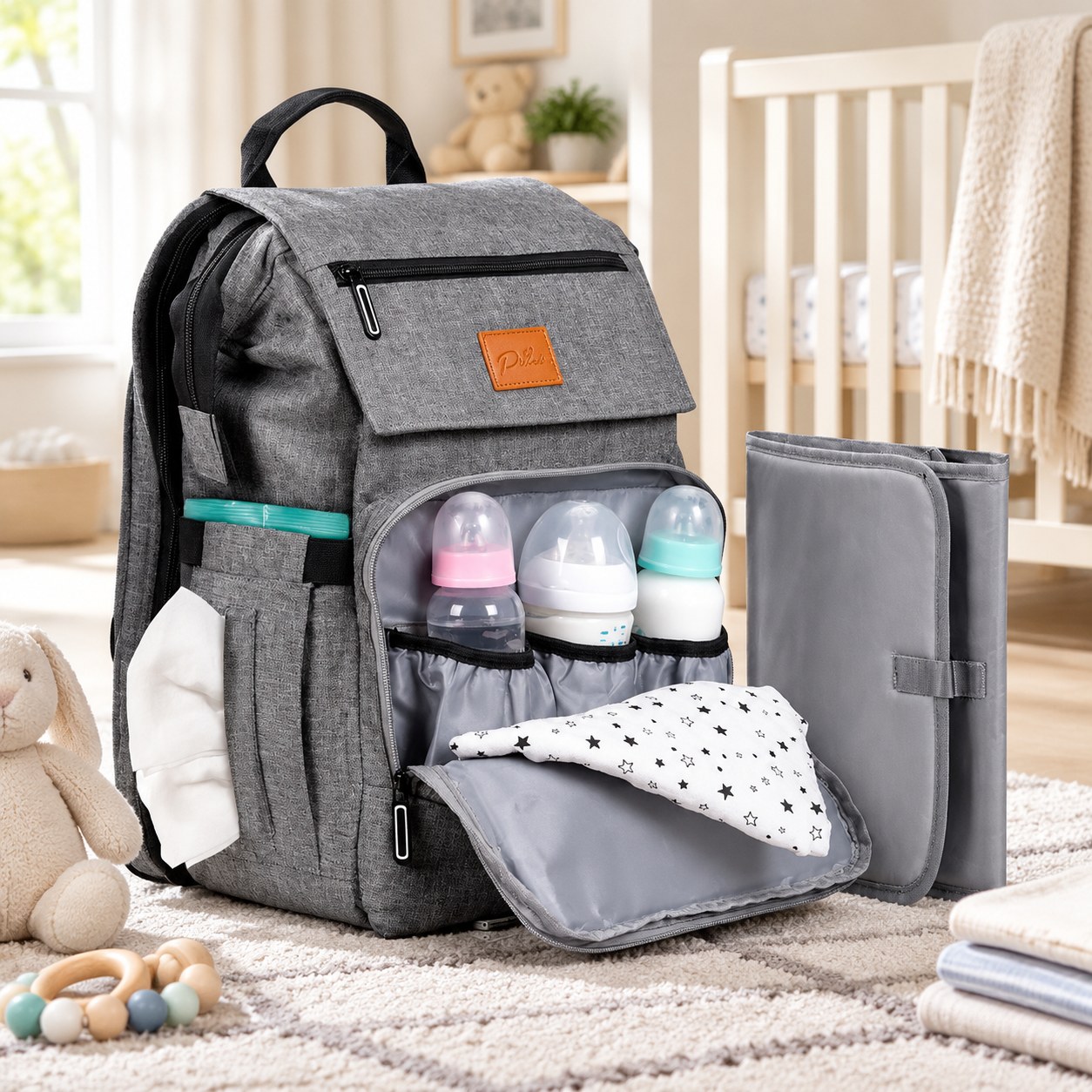 Mommy Bag Diaper Backpack for Baby Items — Sports equipment