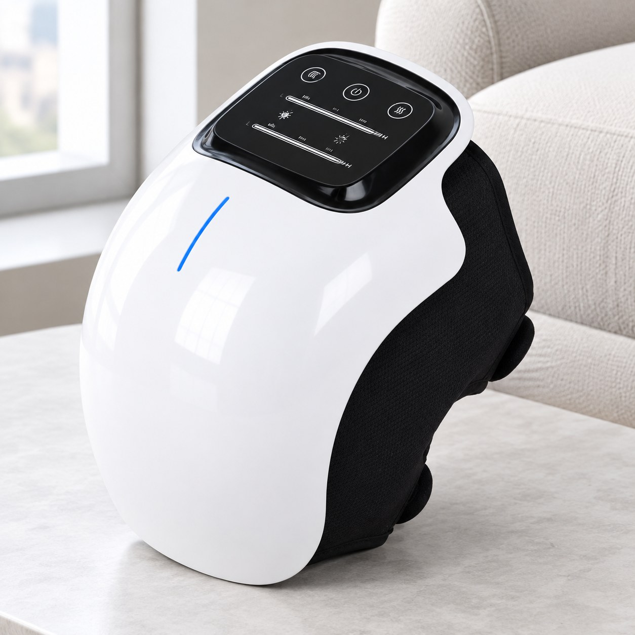 Dark Red Brand Heated Knee Massager — Beauty appliances