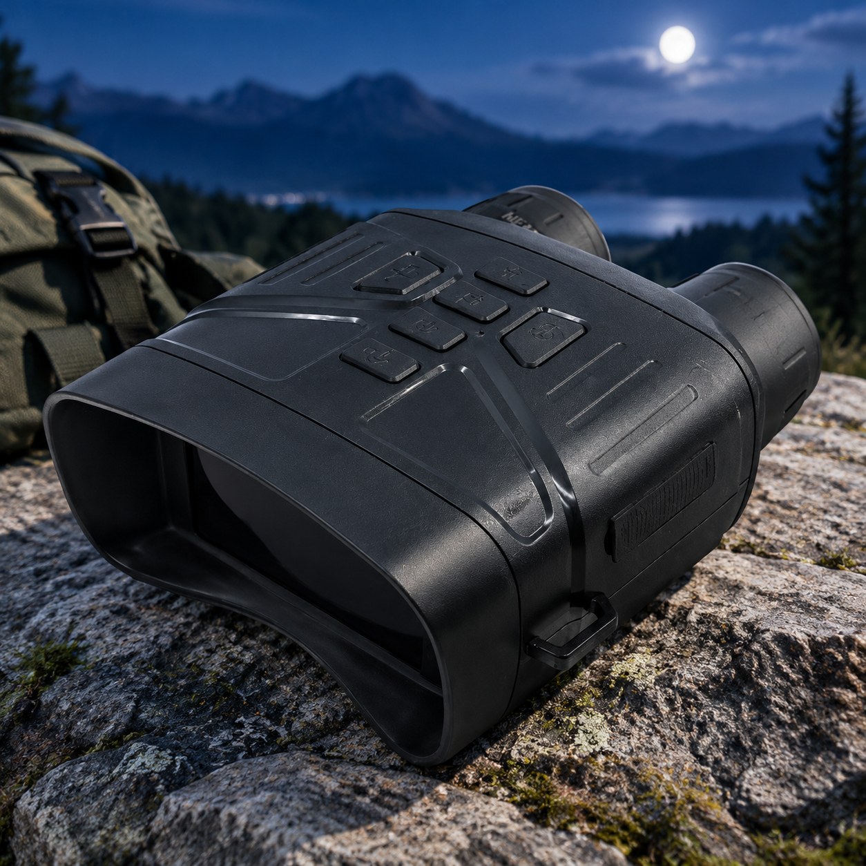 Dark Red Brand Night Vision Binoculars — Optics