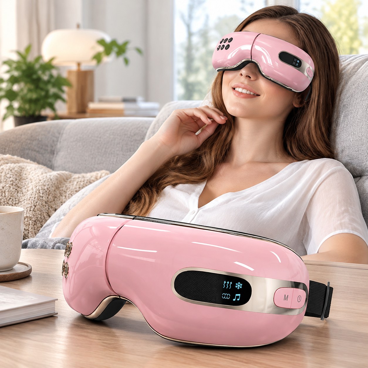 Olahealth Temperature Adjustable Massage Glasses — Beauty appliances