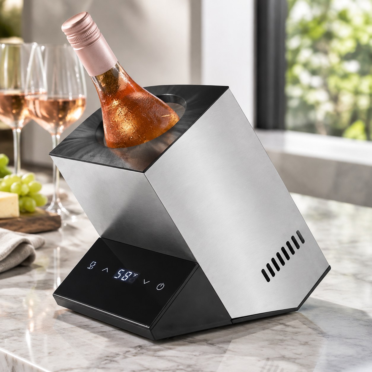 Electronic Wine Cooler — Kitchen and tableware