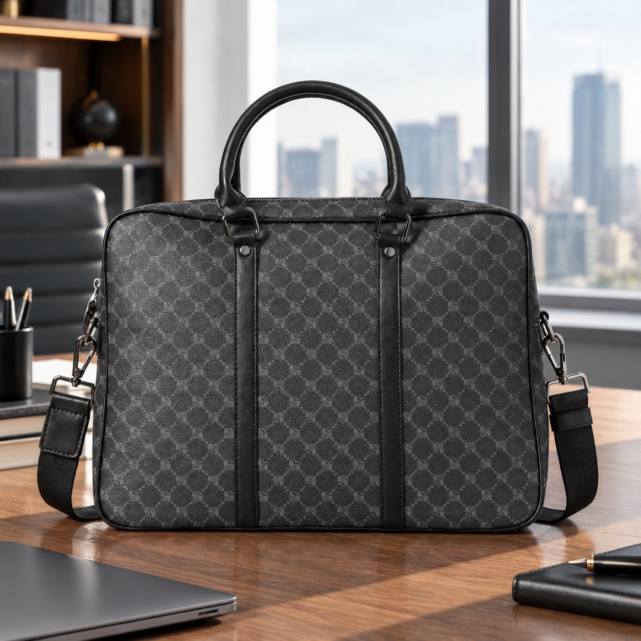 Etonweag Men's Document Briefcase
