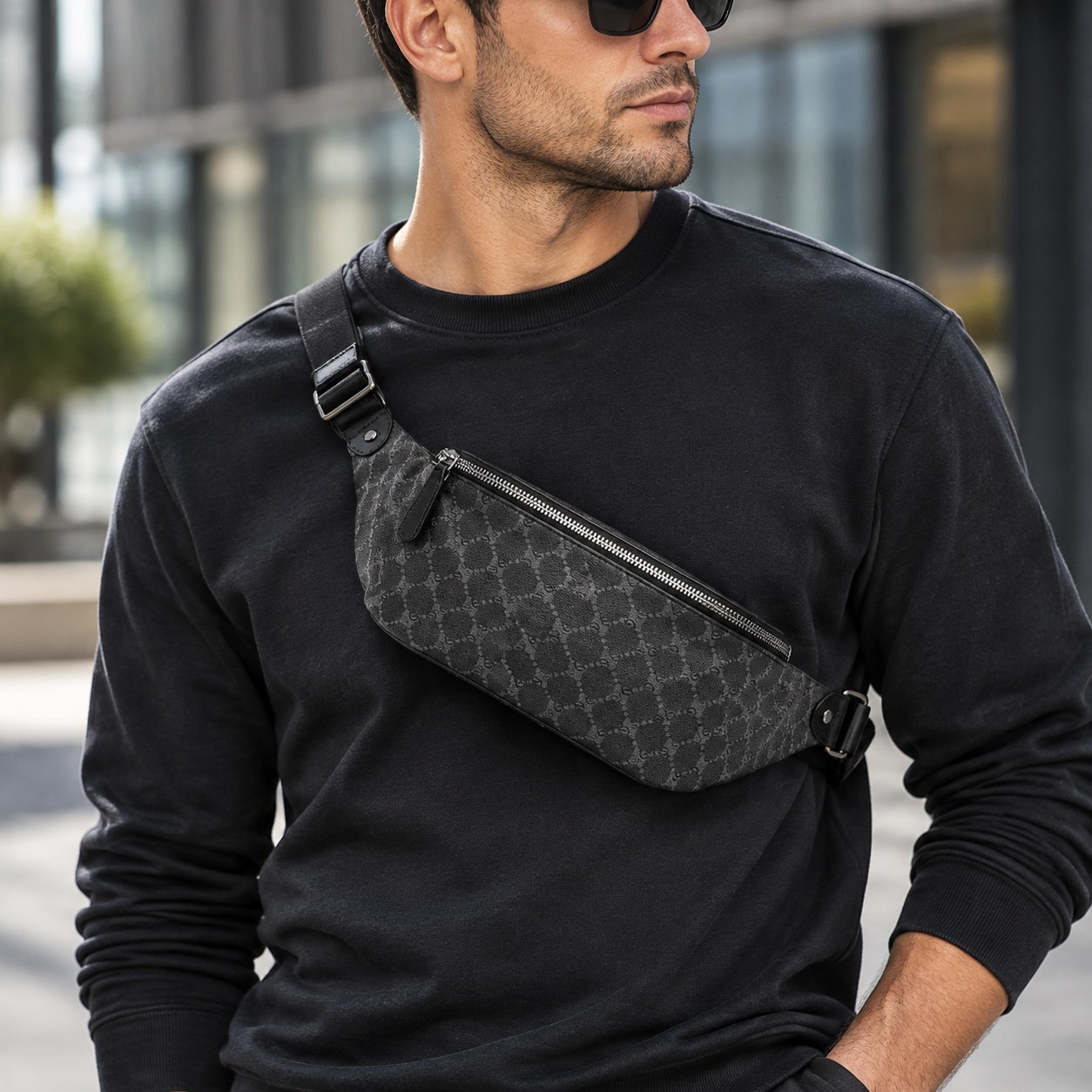 Etonweag Men's Small Chest Bag